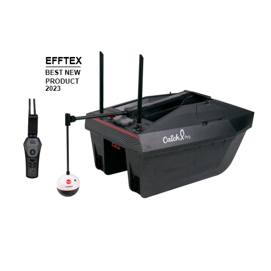 CatchX Pro Bait Boat  Rippton Remote Control Bait Boat with Fish Finder &  GPS - Rippton