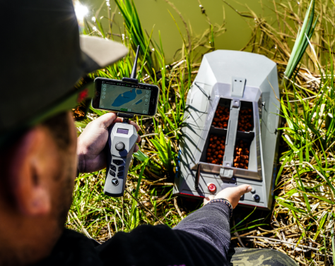 This NEW bait boat comes with built-in GPS and autopilot!