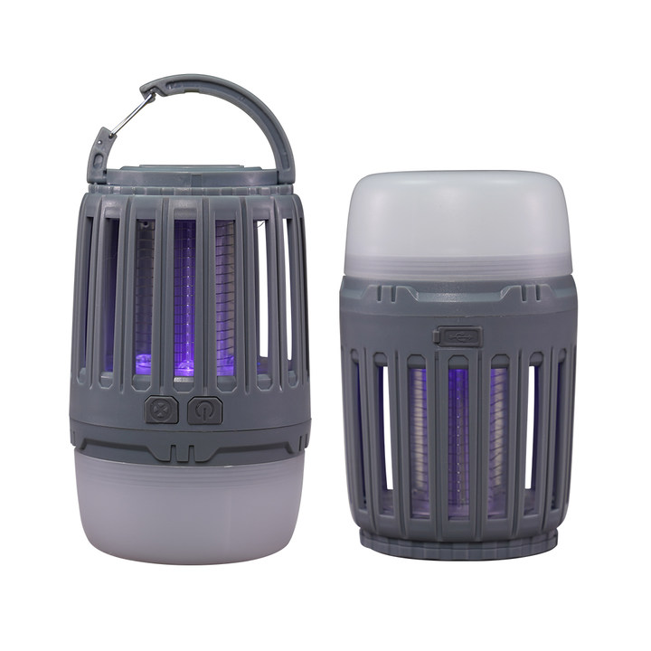 Twin Pack Rippton Grey Spider-R1 Multi-Function Mosquito Killer Lamp