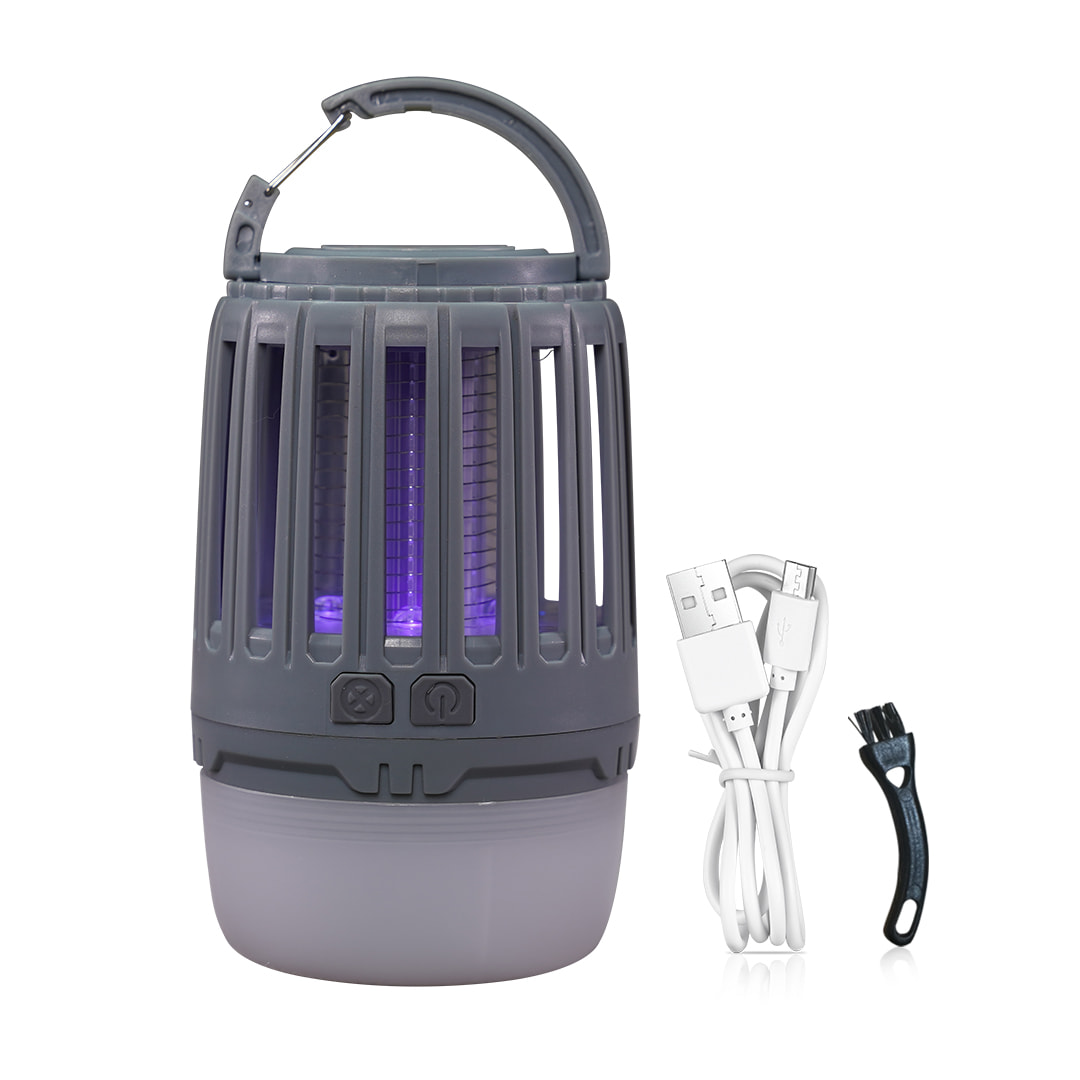 Twin Pack Rippton Grey Spider-R1 Multi-Function Mosquito Killer Lamp