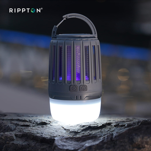 Meet Rippton R1 rechargeable USB mosquito killer lamp Not harmful for children and pets only for bugs, fly work as insecticides 