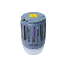 Basket like most effective mosquito killer lamp for bugs and fly emitting light in night time
