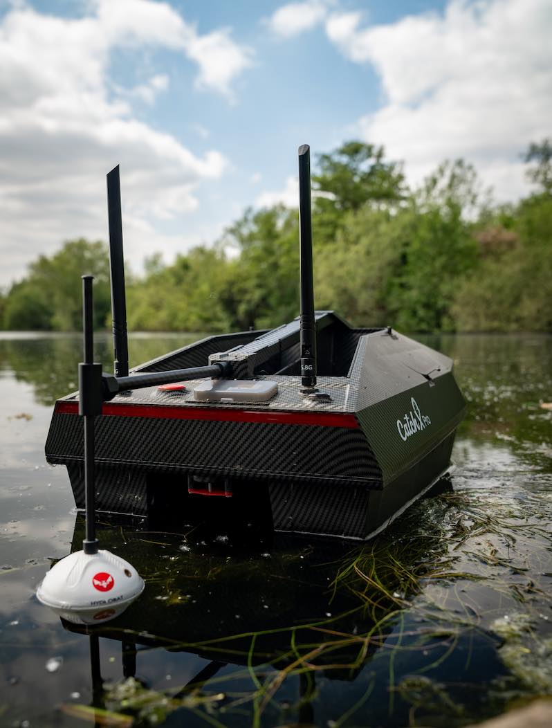 Enhancing Bait Dropping Accuracy with a Bait Boat Equipped with a